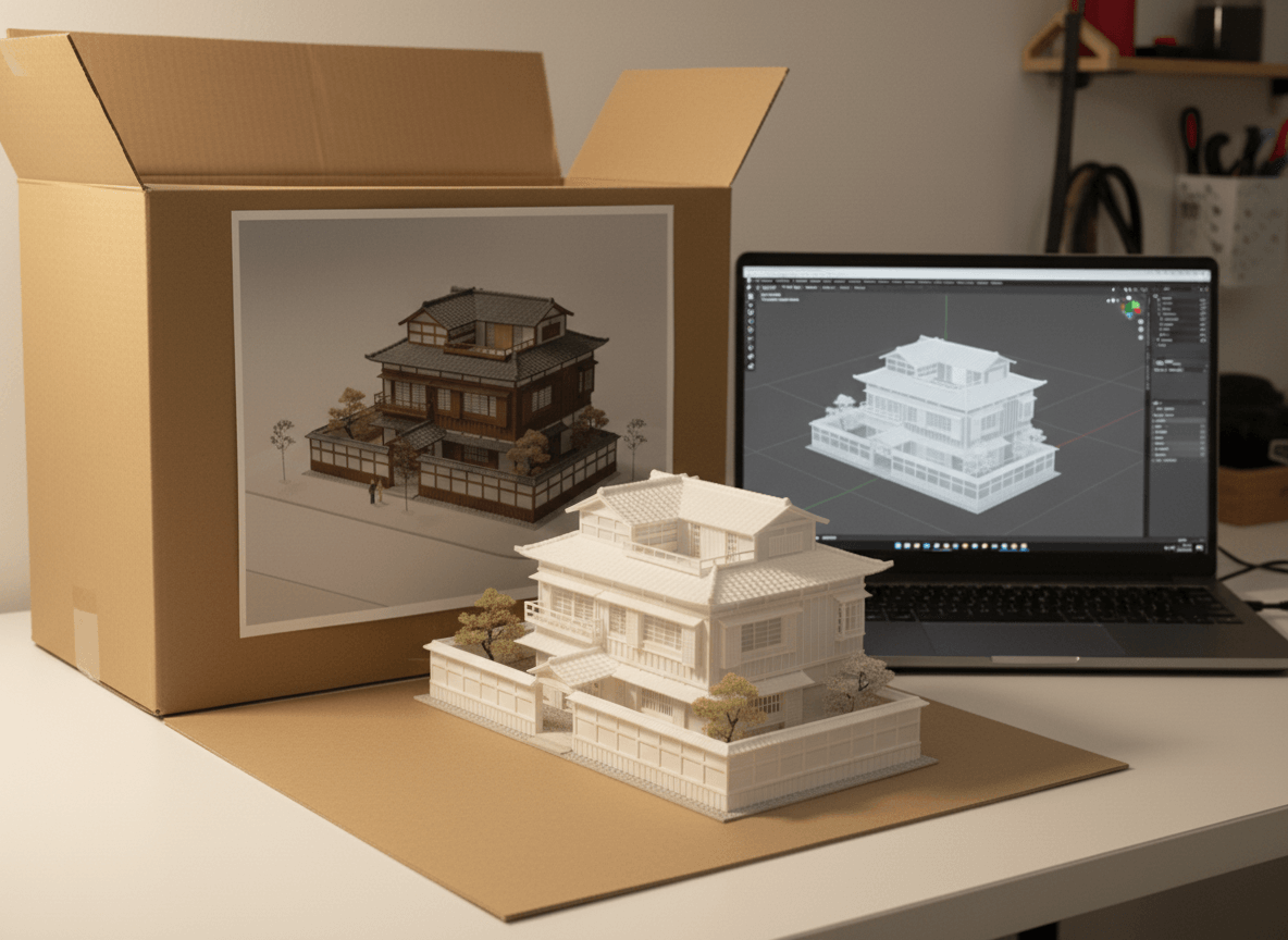 Architecture to 3D Model