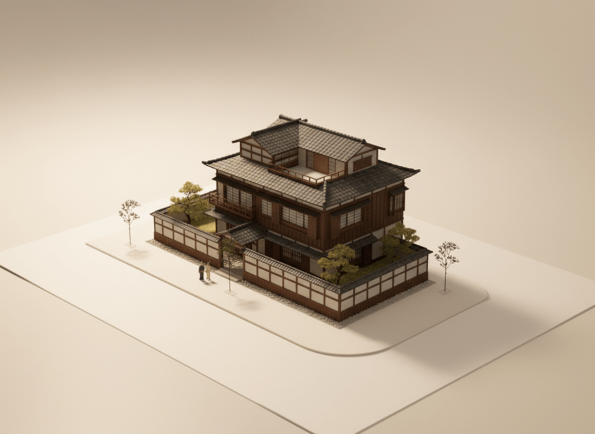 Architecture to 3D Model - Original